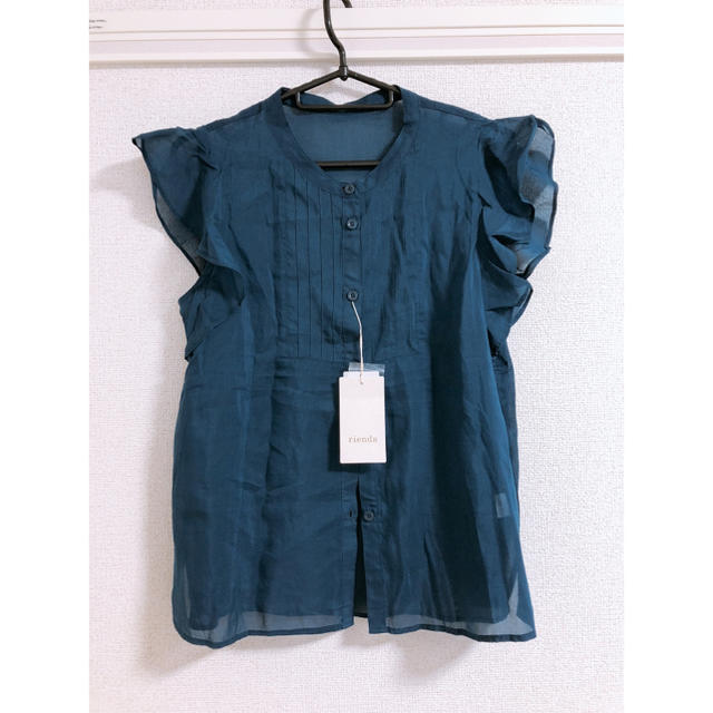 rienda(リエンダ)のとど様 専用リエンダ フリルシャツ レディースのトップス(シャツ/ブラウス(半袖/袖なし))の商品写真