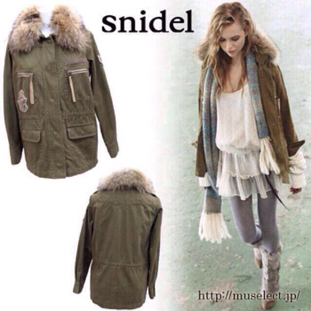 SNIDEL(スナイデル)のあかり様専用♡1月中旬までお取り置き◎ レディースのジャケット/アウター(ミリタリージャケット)の商品写真