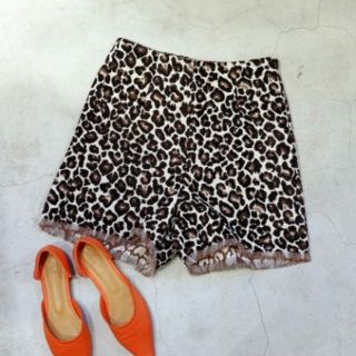 トゥデイフル(TODAYFUL)のTODAYFUL Highwaist Jacquard S/PT レアアイテム(ショートパンツ)