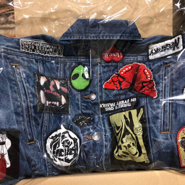 Supreme(シュプリーム)のSupreme  Patches Denim Trucker Jacket   メンズのジャケット/アウター(Gジャン/デニムジャケット)の商品写真