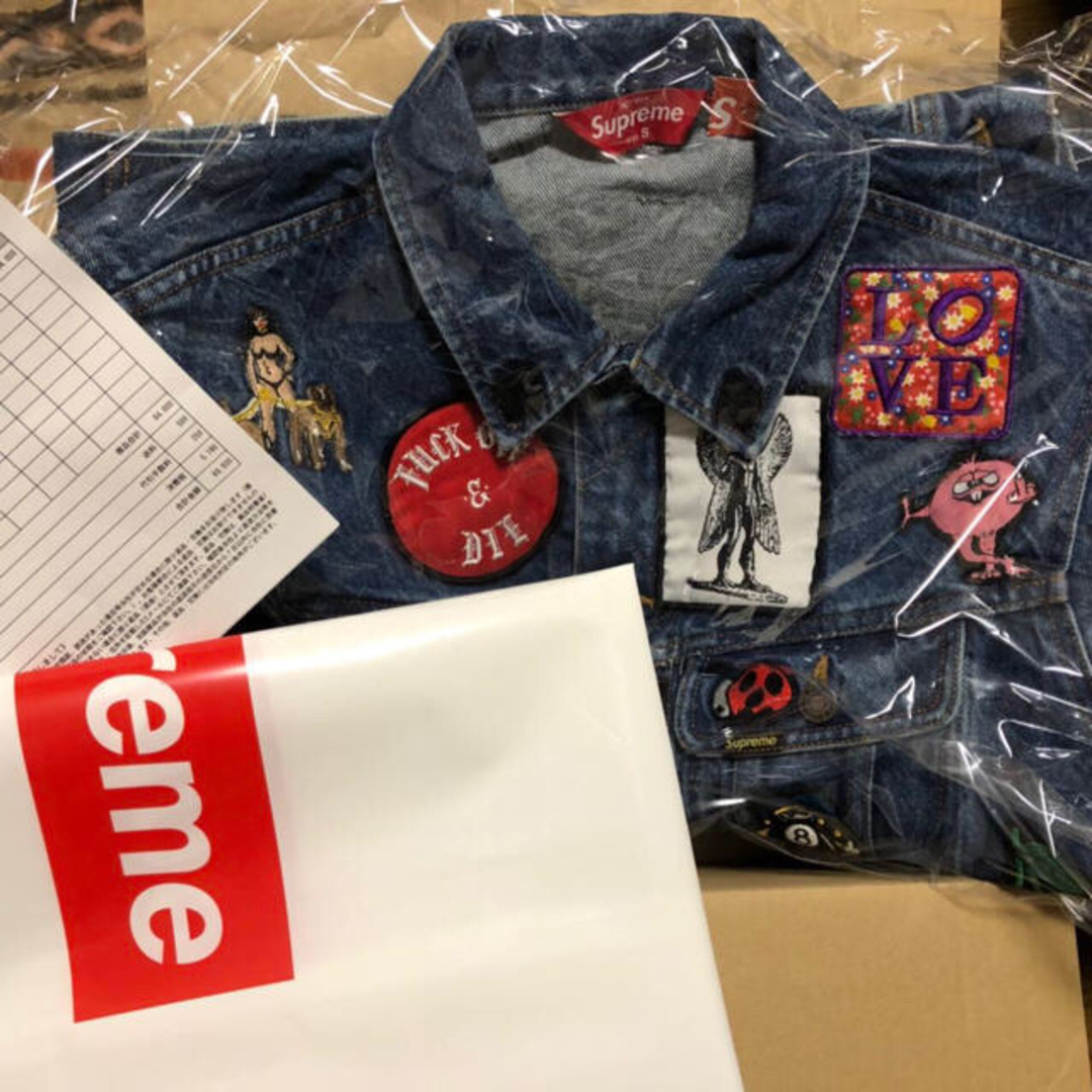 Supreme - Supreme Patches Denim Trucker Jacket の通販 by Supreme - Supreme Patches Denim Trucker Jacket の通販 by