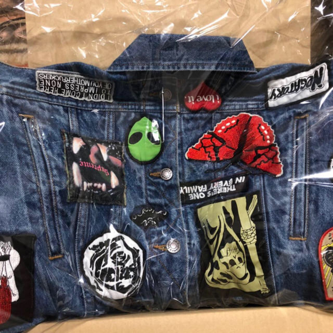 Supreme - Supreme Patches Denim Trucker Jacket の通販 by Supreme - Supreme Patches Denim Trucker Jacket の通販 by