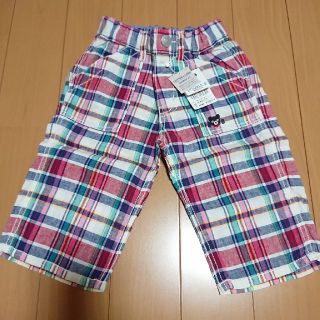 ダブルビー(DOUBLE.B)の専用   新品  ダブルビー  120  チェック柄パンツ(パンツ/スパッツ)