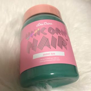 ライムクライム(Lime Crime)のLime Crime mint ice ユニコーン ヘアカラー ボトル(カラーリング剤)