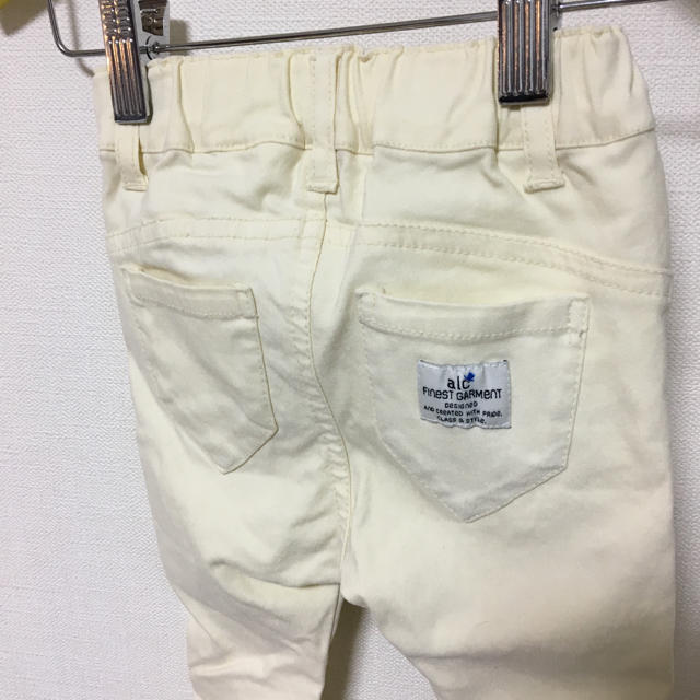 F.O.KIDS(エフオーキッズ)のアプレレクール 白パンツ 80cm キッズ/ベビー/マタニティのベビー服(~85cm)(パンツ)の商品写真