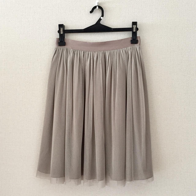 IENA(イエナ)のIENA♡チュール膝丈スカート レディースのスカート(ひざ丈スカート)の商品写真