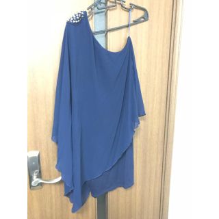 ザラ(ZARA)のZARA ワンショルダー ワンピース(ミニワンピース)