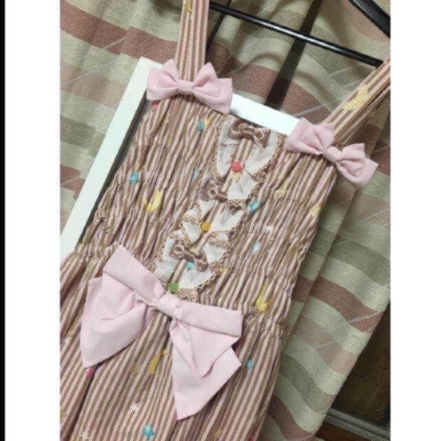 metamorphose temps de fille(メタモルフォーゼタンドゥフィーユ)のほぼ新品♡metamorphose ジャンパースカートセット レディースのレディース その他(セット/コーデ)の商品写真