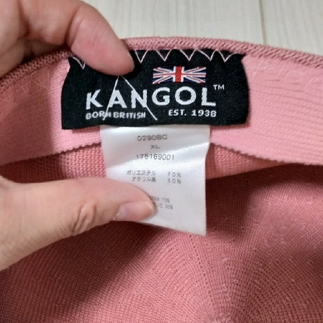 KANGOL(カンゴール)のKANGOL ハンチング XL ピンク レディースの帽子(ハンチング/ベレー帽)の商品写真