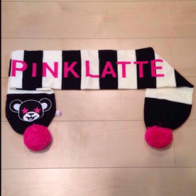 PINK-latte(ピンクラテ)の値下げ‼️ピンクラテ♡2点セット☆ レディースのファッション小物(マフラー/ショール)の商品写真