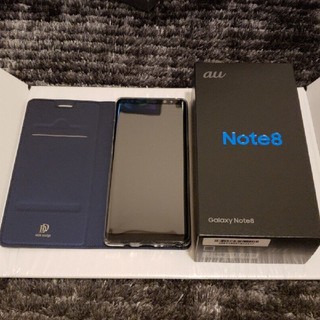 サムスン(SAMSUNG)のみーたん様　au Galaxy Note8 オマケ付き　SC-01K化(スマートフォン本体)