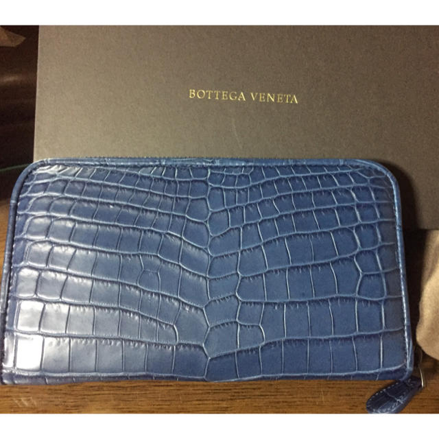 新品即決 あと5日‼️ - Veneta Bottega ラウンドジップ長財布 クロコ