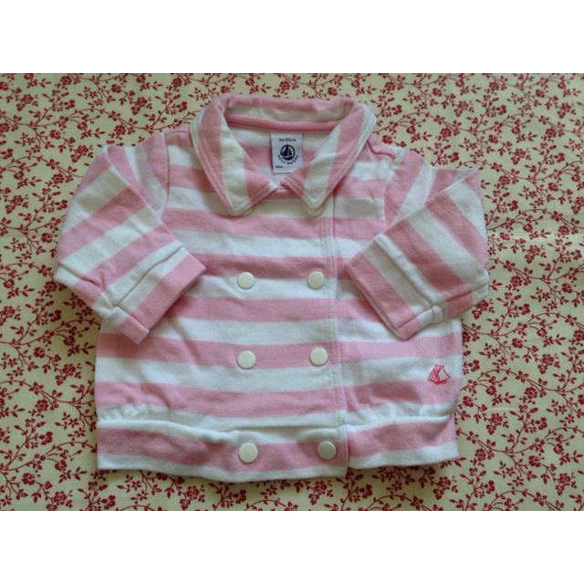 PETIT BATEAU(プチバトー)のプチバトー ジャケット 3ヶ月用 キッズ/ベビー/マタニティのベビー服(~85cm)(ジャケット/コート)の商品写真