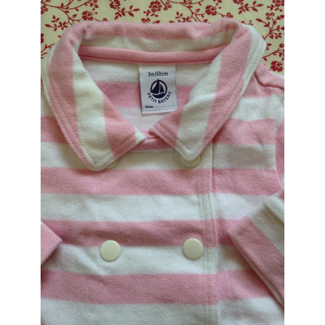 PETIT BATEAU(プチバトー)のプチバトー ジャケット 3ヶ月用 キッズ/ベビー/マタニティのベビー服(~85cm)(ジャケット/コート)の商品写真