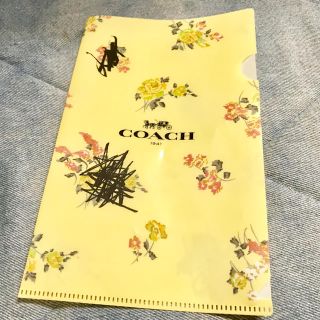 コーチ(COACH)の【COACH】コーチ ミニクリアファイル ✳︎文房具(クリアファイル)