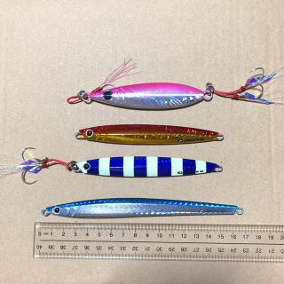 メジャークラフト(Major Craft)のメジャークラフト ジグパラ 4点セット 海釣り ショアジギング(ルアー用品)