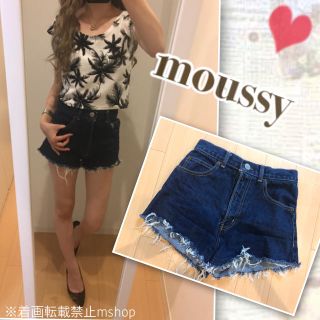 マウジー(moussy)のほぼ未使用♡フリンジ ショーパン(ショートパンツ)