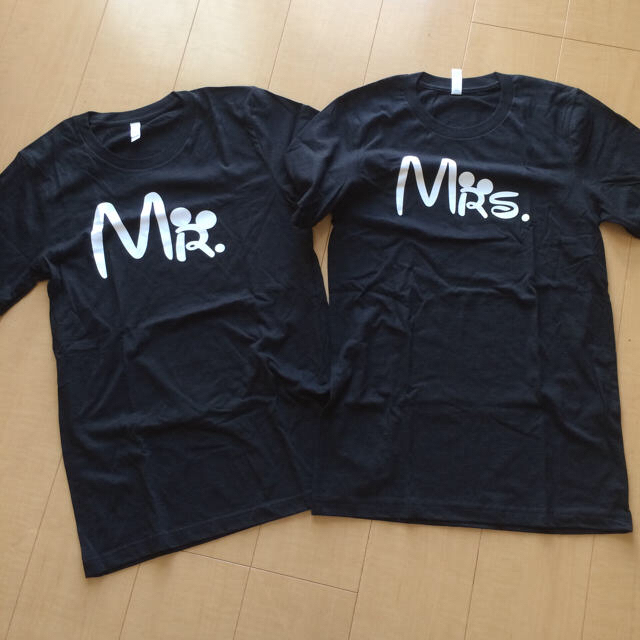 Disney フロリダ ディズニー Mr Mrs Tシャツ ペアルック Disneyの通販 By Ajekyk S Shop ディズニー ならラクマ