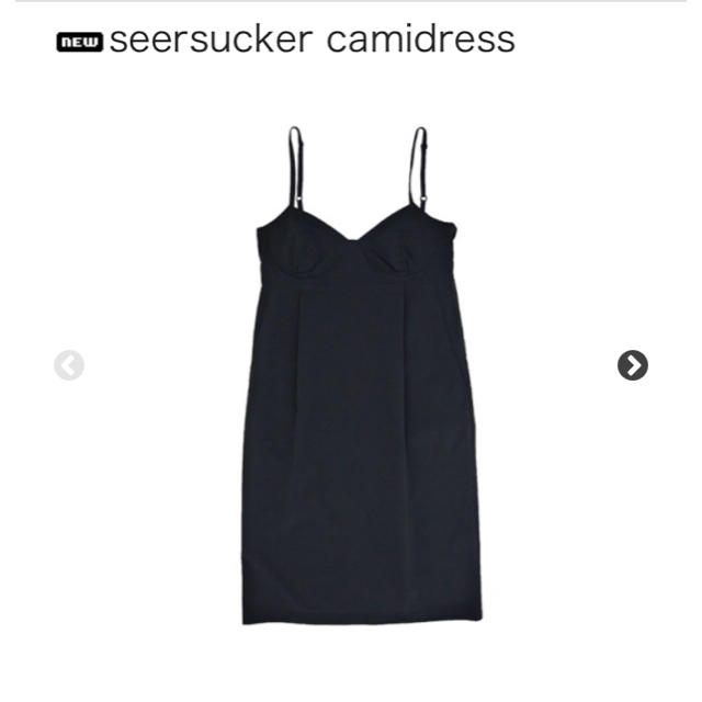 BEAUTY&YOUTH UNITED ARROWS(ビューティアンドユースユナイテッドアローズ)のLILI MEEK cami dress キャミドレス レディースのワンピース(ひざ丈ワンピース)の商品写真