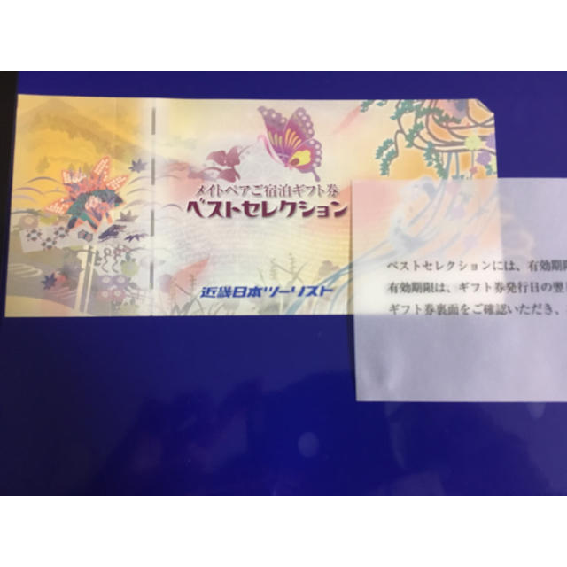 メイトペア カタログギフト 宿泊ペア 50000円相当 チケットの優待券/割引券(宿泊券)の商品写真