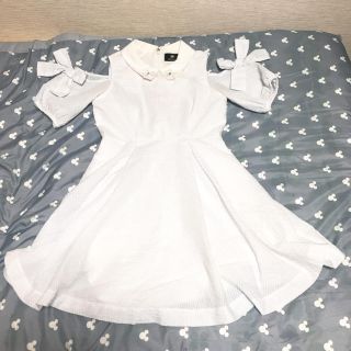 ロジータ(ROJITA)のロジータ新品♡ホワイトワンピース(ミニワンピース)