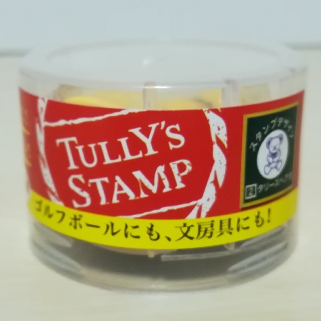 TULLY'S COFFEE(タリーズコーヒー)のタリーズベア スタンプ すぐ乾く！ 水に強い！ エンタメ/ホビーのコレクション(ノベルティグッズ)の商品写真