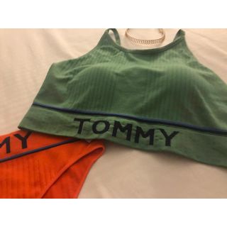 トミー(TOMMY)のtommy 緑(ブラ&ショーツセット)