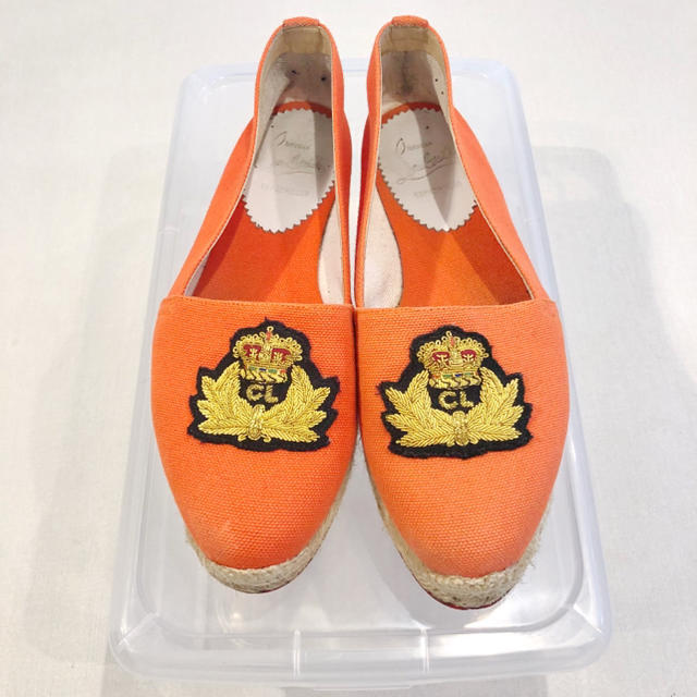 Christian Louboutin/エスパドリーユ/Orange