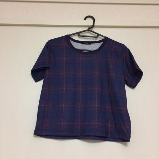 ムルーア(MURUA)の＊チェック柄Tシャツ＊(Tシャツ(半袖/袖なし))