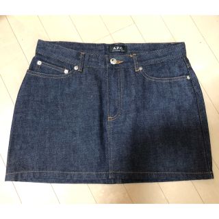 アーペーセー(A.P.C)のA.P.C アーペーセー デニムミニスカート(ミニスカート)