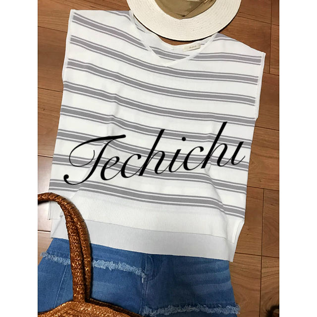Techichi(テチチ)の☆Te chichi☆テチチ ボーダーサマーニット レディースのトップス(ニット/セーター)の商品写真
