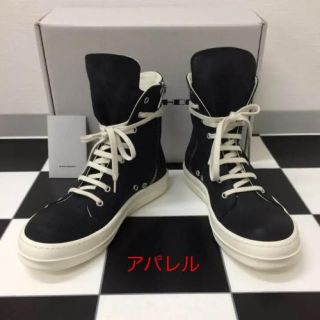 リックオウエンス(Rick Owens)の新品18SS EU41 RICK OWENS ダークシャドウ ビーガン SBW(スニーカー)