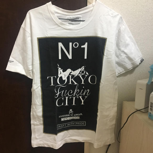 ネイバーフッド×ヒステリックグラマー ダブルネームTシャツ