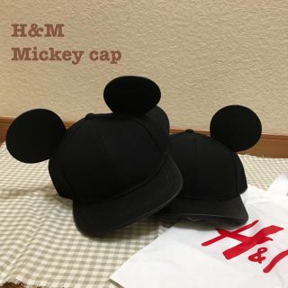 ディズニー(Disney)の【新品】大人気！H&M Disney ミッキーデザインキャップ 帽子 高橋愛(キャップ)