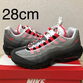 ナイキ(NIKE)の28cm NIKE AIR MAX 95 OG ソーラーレッド エアマックス(スニーカー)