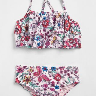 ベビーギャップ(babyGAP)の今期完売　花柄　セパレート水着110(水着)