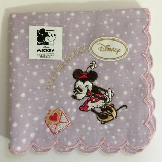 ディズニー(Disney)の新品未使用品❤️ミニー ハンカチ (ハンカチ)