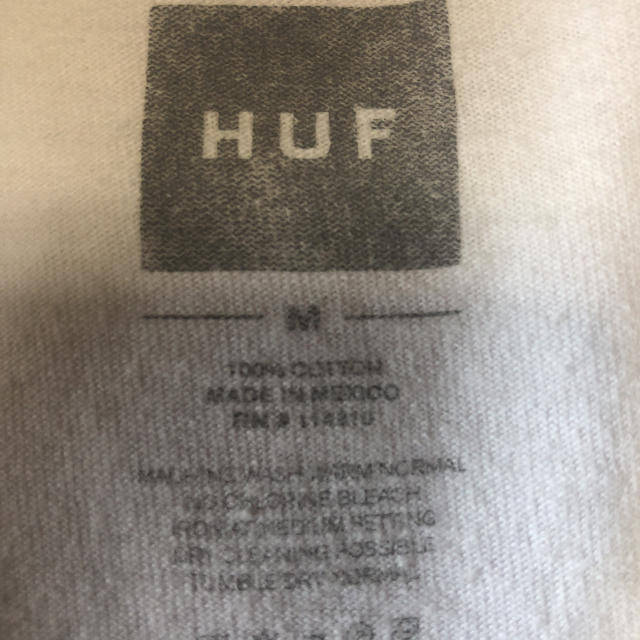 HUF(ハフ)のHUF 白Tシャツ メンズのトップス(Tシャツ/カットソー(半袖/袖なし))の商品写真