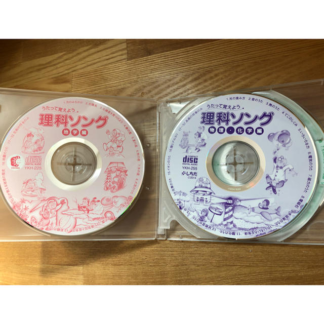 七田式 うたって覚えよう 社会科ソング 理科ソングCD5枚