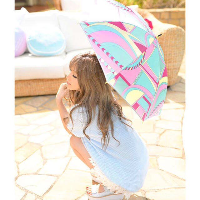 Rady(レディー)のRady♥遊園地マーブル日傘 レディースのファッション小物(傘)の商品写真