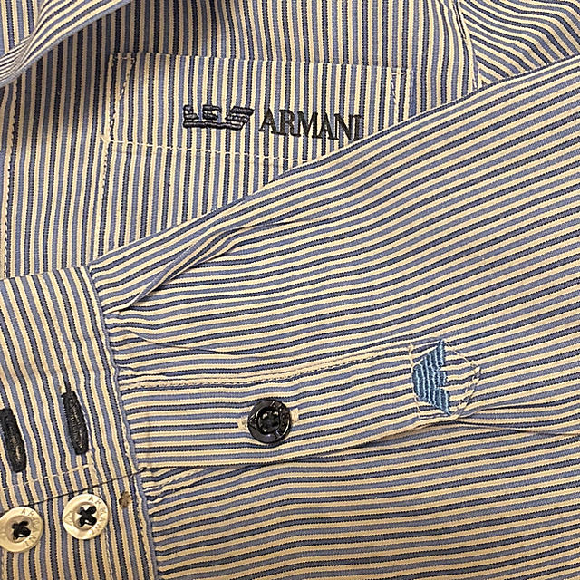 ARMANI JUNIOR(アルマーニ ジュニア)のアルマーニ  ジュニア シャツ キッズ/ベビー/マタニティのキッズ服男の子用(90cm~)(Tシャツ/カットソー)の商品写真