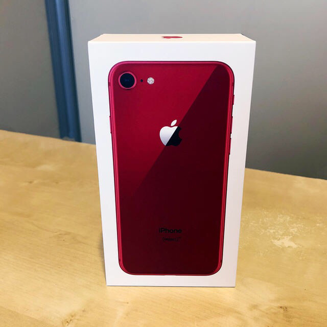 Apple iPhone 8 (Red， 64GB) ドコモ SIMフリー可-