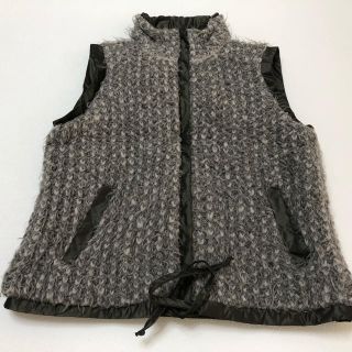 マックスマーラ(Max Mara)の専用  超美品　MaxMara　マックスマーラ　モヘヤ混リバーシブルベスト(ダウンベスト)