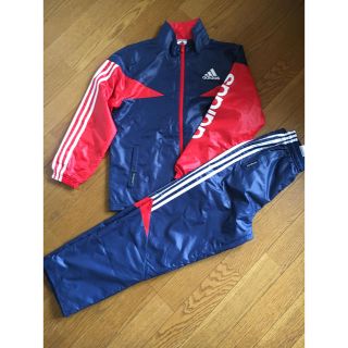 アディダス(adidas)のadidas  ウィンドブレーカー上下 140サイズ(ジャケット/上着)