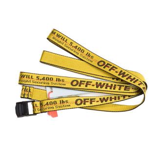 オフホワイト(OFF-WHITE)のOFF-WHITE オフホワイト INDUSTRIAL ミニイエローベルト (ベルト)