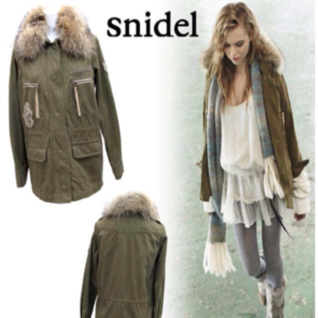 SNIDEL(スナイデル)のsnidel♡モッズコート♡送料込み レディースのジャケット/アウター(ミリタリージャケット)の商品写真