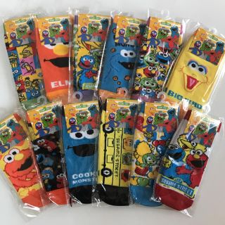 セサミストリート(SESAME STREET)の新商品② 限定SALE♡12足セット セサミストリート 大人用 靴下セット(ソックス)