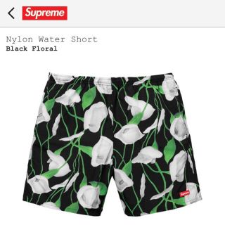 シュプリーム(Supreme)のやすちん様専用 Supreme water short black lily M(ショートパンツ)