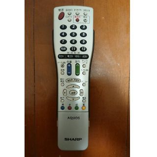 シャープ(SHARP)のジャンク シャープ テレビリモコン GA716WJSA(テレビ)