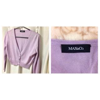 マックスアンドコー(Max & Co.)のMAX&Co ボレロ カシミア混のシルク(カーディガン)